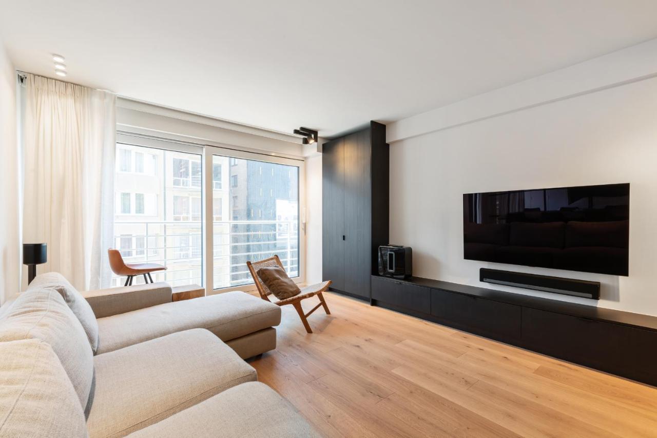Hyper-Luxeappartement, Zeezicht, Centrum, Airco, Optie Hotelservices Ostend Exterior photo